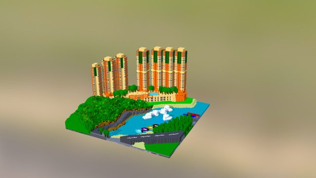 清水灣半島 Oscar by the Sea 3D Model