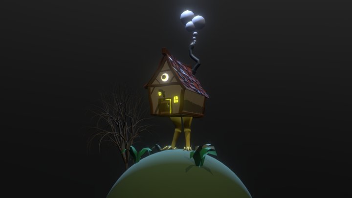 Witch Cottage 3D Model