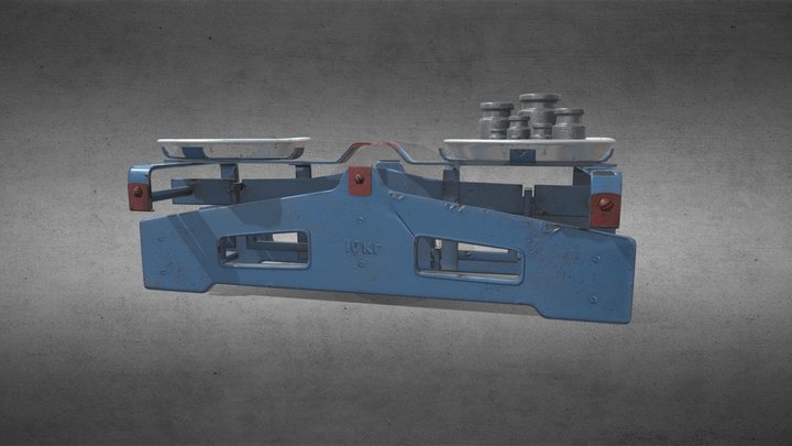 Trading "duck scales" 3D Model