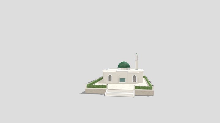 Mosque FBX 3D Model