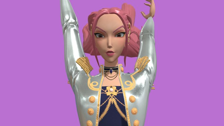 mira ik rig model – Kostenloses 3D-Modell STL