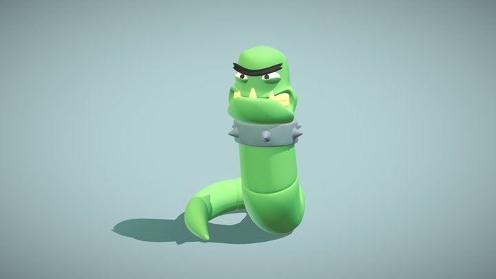 JK The Worm 3D Model