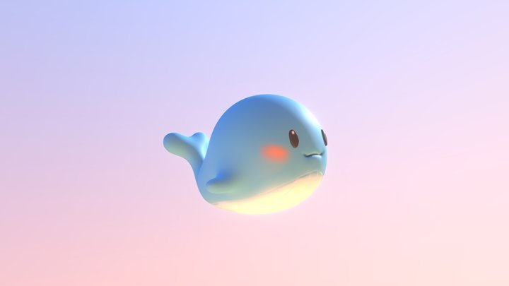 Whale 3D Model