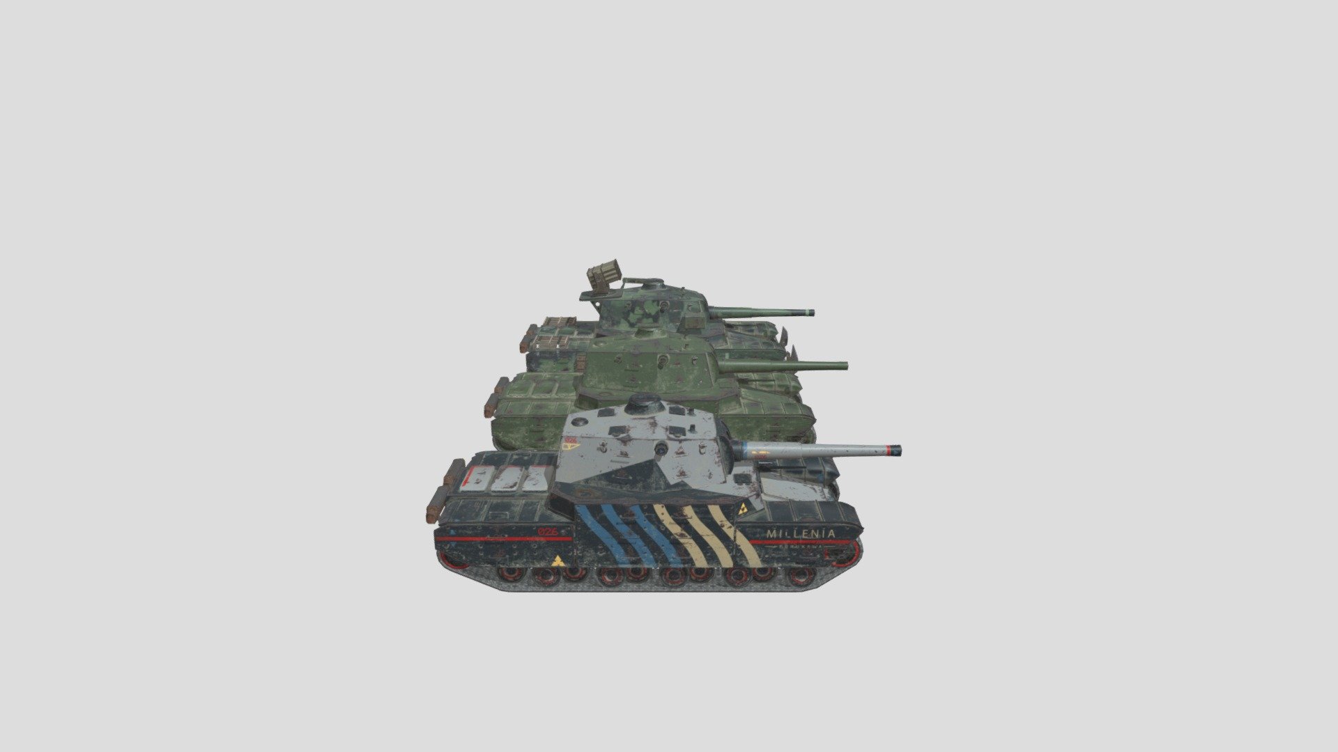 Type 5 Heavy - Download Free 3D model by heska075 [b14682a] - Sketchfab