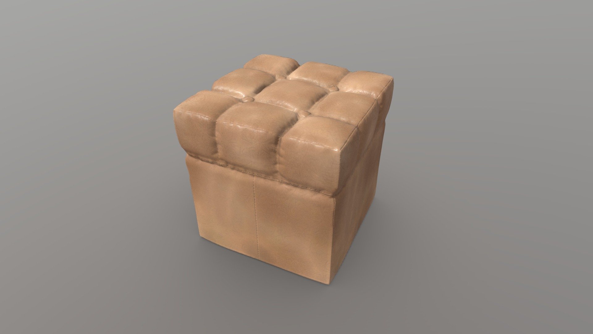 Leather Cube - Download Free 3D model by golinad [b147587] - Sketchfab