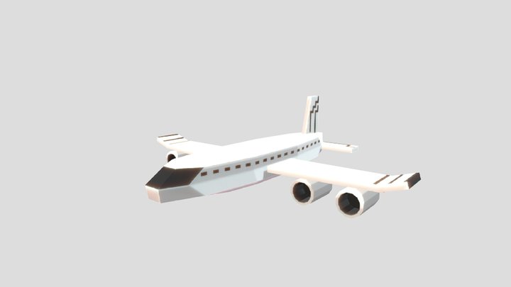 Plane 3D Model
