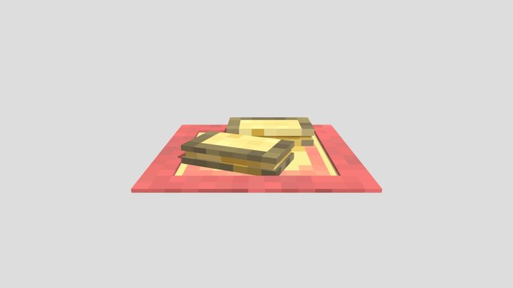 Grilled Cheese 3D Model