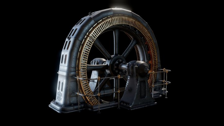 Generator Wheel 3D Model