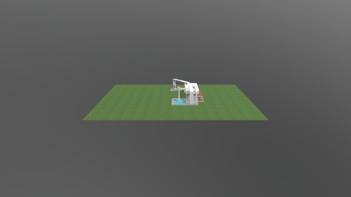 Directional Perspective House 3D Model