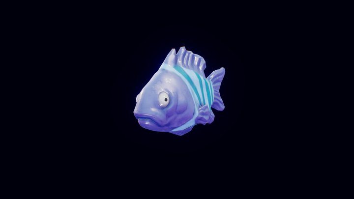 Stylized Fish – Free 3D Model STL