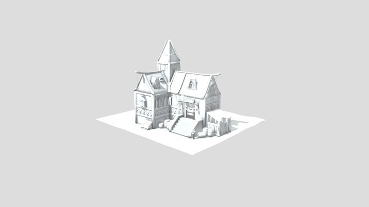 3D Tavern model 3D Model