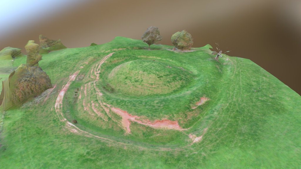 Penrhos Motte And Bailey Castle Remains