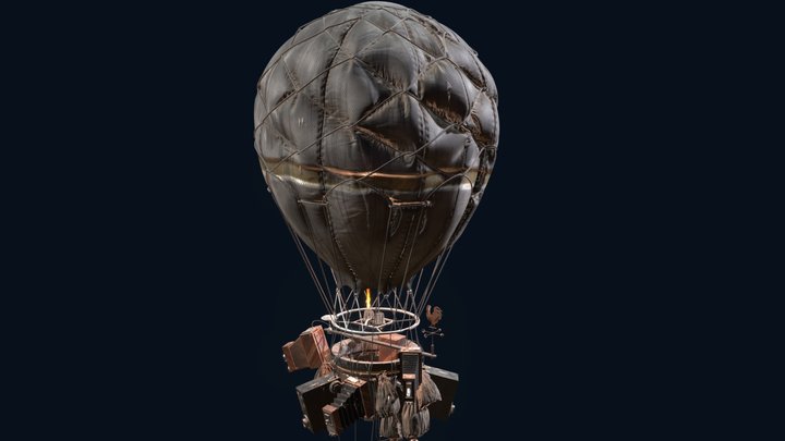 Vulturing Balloon #wildwestchallenge 3D Model