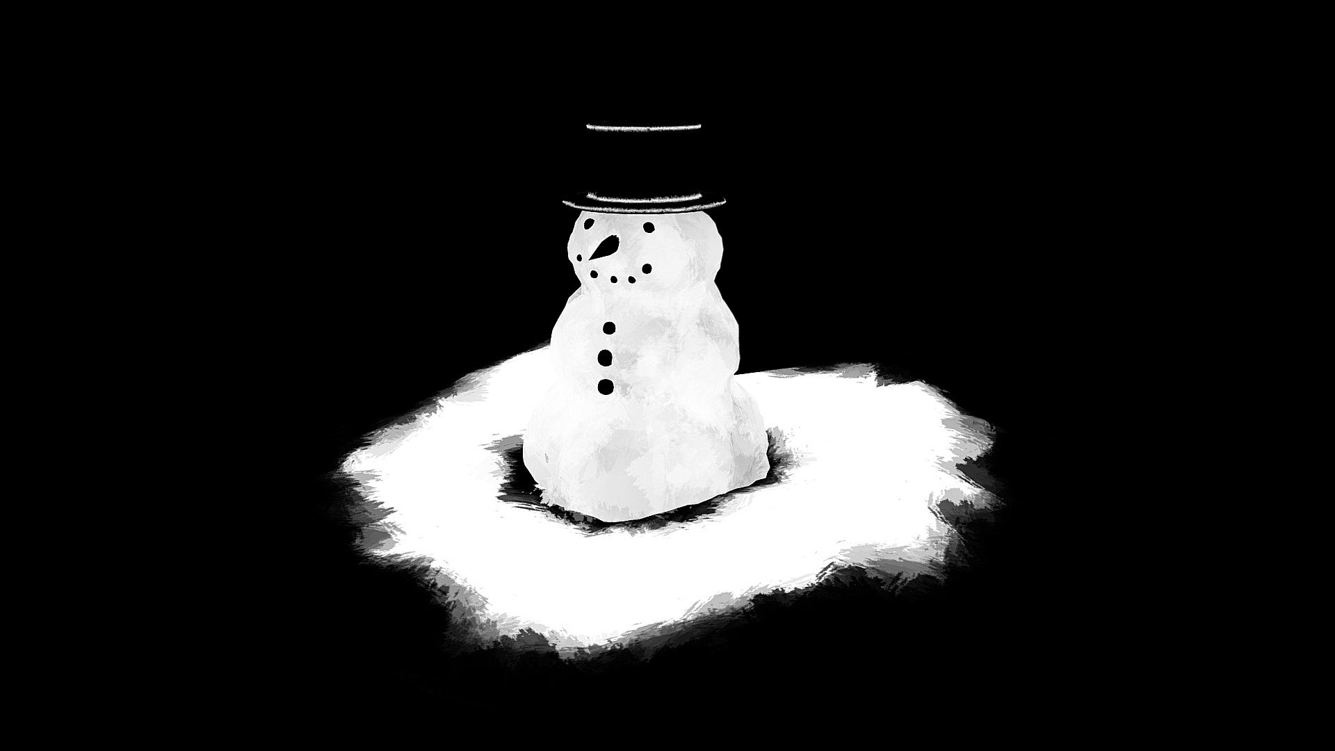 Inktober - Day 11 - Snow