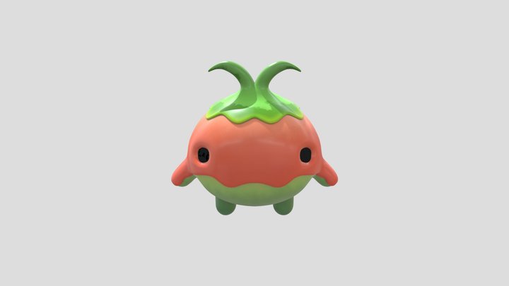 Lil Pepper Guy 3D Model