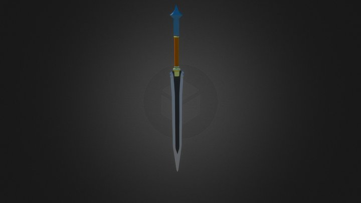 Asset Sword Low Poly 3D Model