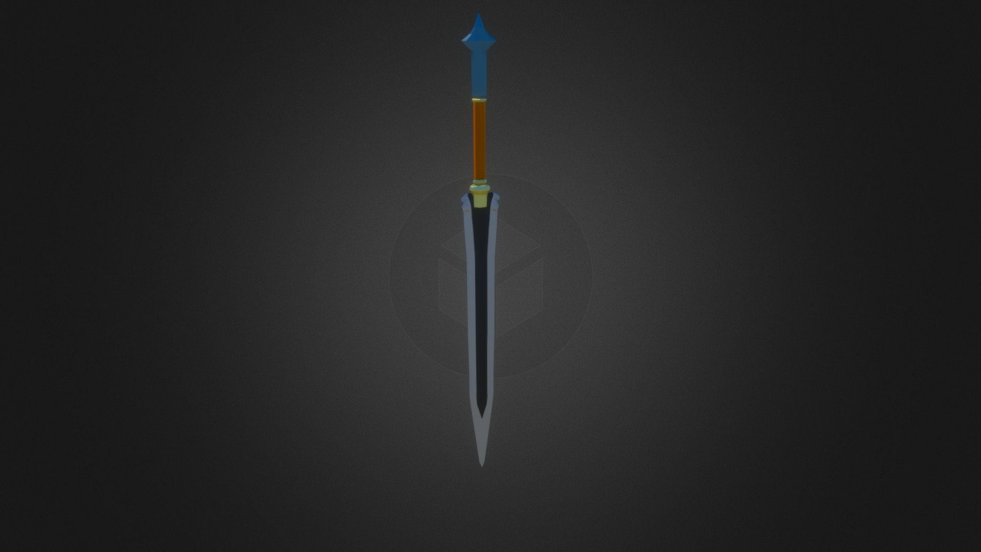 Asset Sword Low Poly