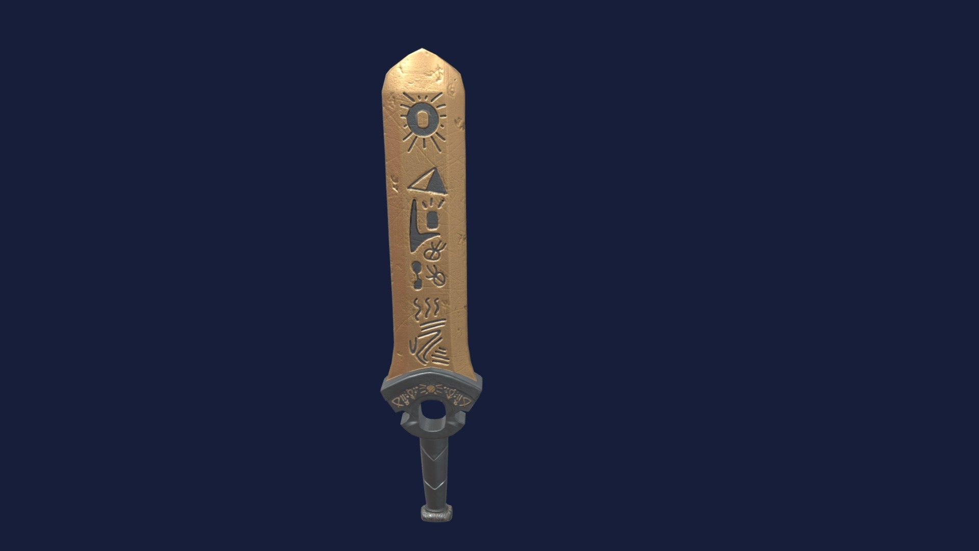 stylized sword