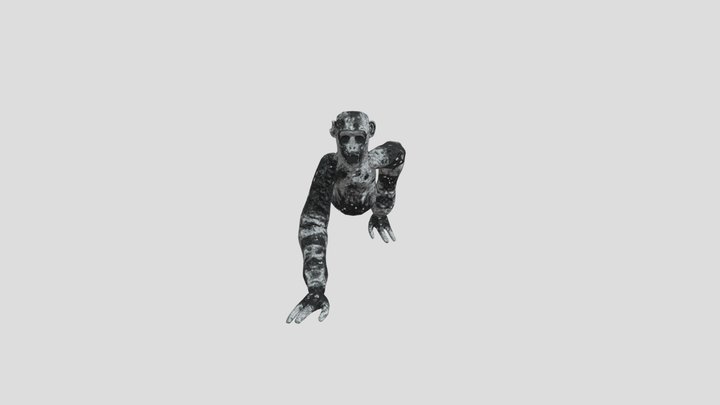 Unused Monster (Starving Apes) 3D Model