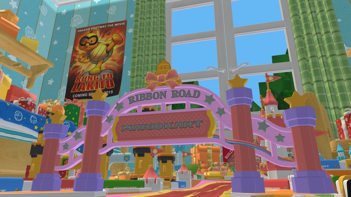 GBA Ribbon Road 3D Model