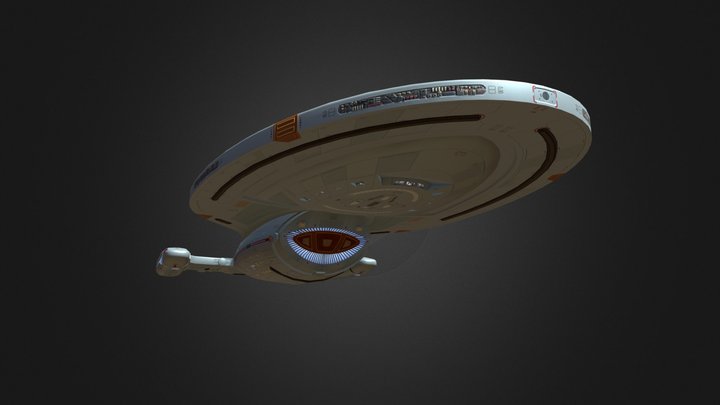 Star Trek - Intrepid class 3D Model