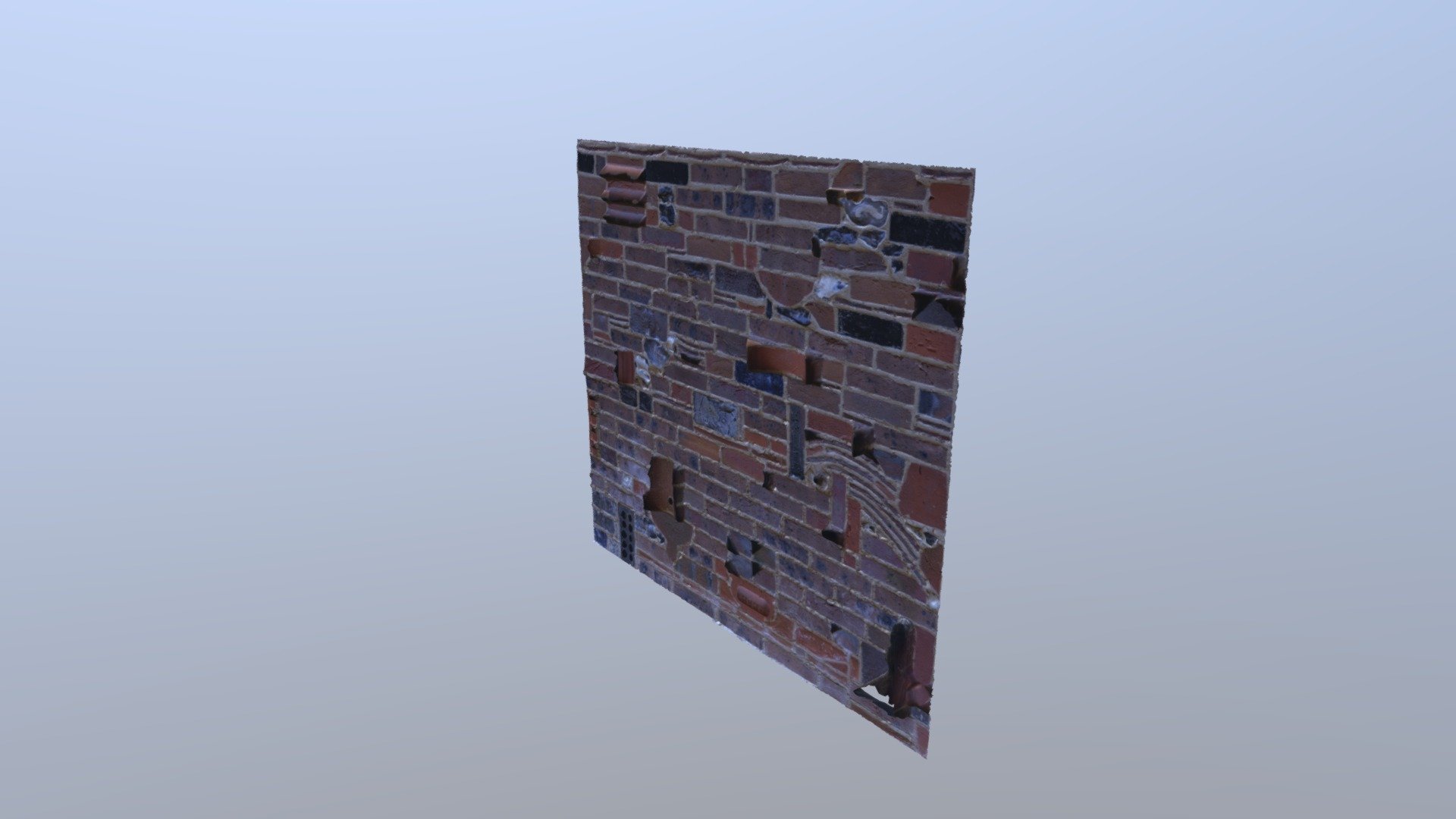 Wall - Download Free 3D model by ed4 [b14cae2] - Sketchfab