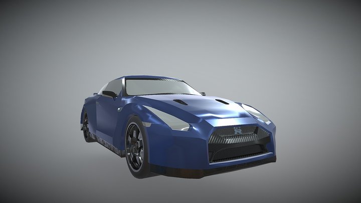 GTR nissan 3D Model