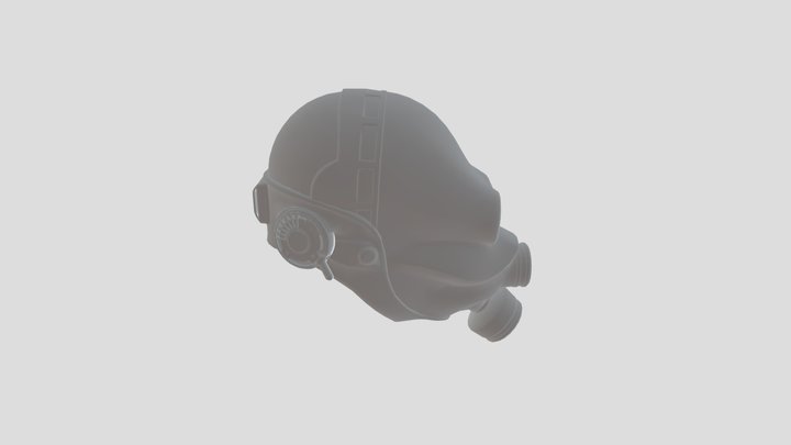 Half life metrocop Head 3D Model