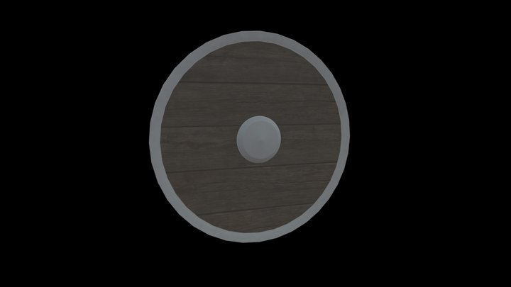 VikingShieldModel 3D Model