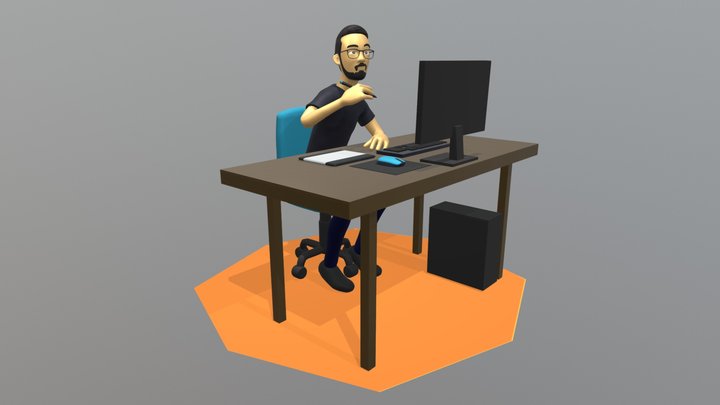 Self portrait / auto retrato 3D Model