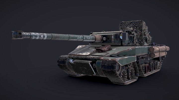 Char Murat + 3D style Rework 3D Model