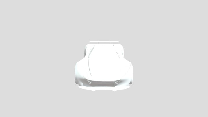 Coupe concept car 3D Model