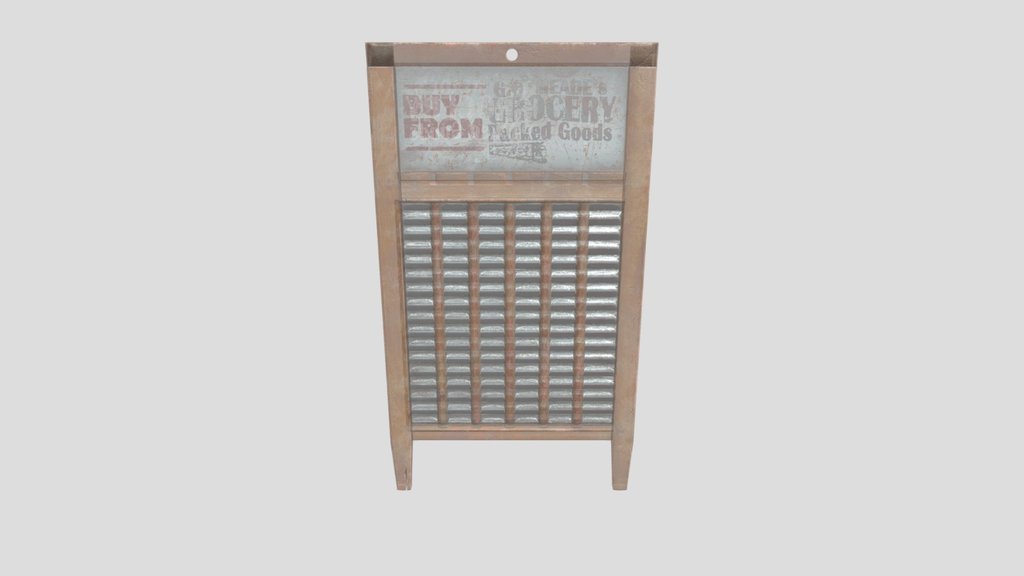 Branded Corrugated Washboard