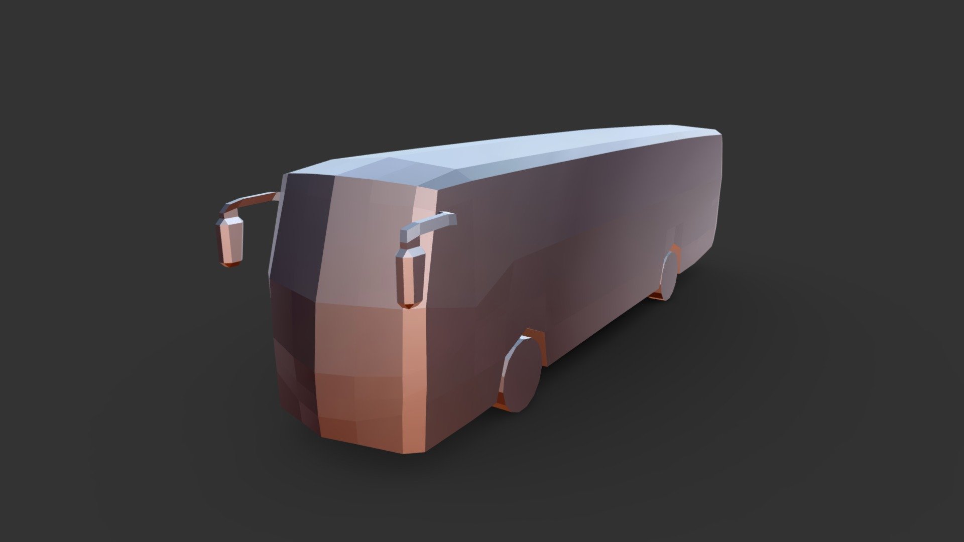 Lowpoly Bus