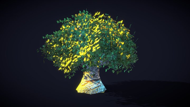 Simple Tree 3D Model