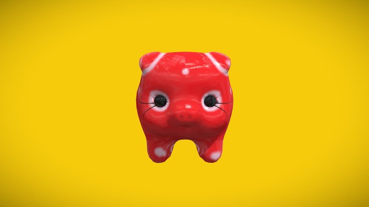 Piggy Bank 3D Model