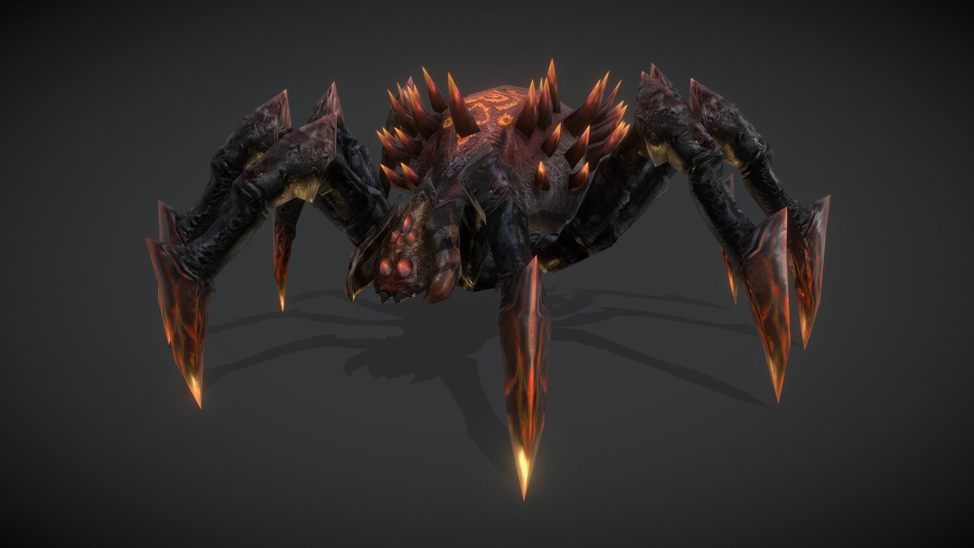 Spider B - 3D Model By Tokiyoshi Takaya (@takayatokiyoshi) [b1541bb ...