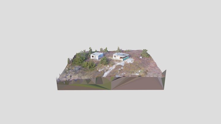 Duncans Cove WW2 Forts 3D Model