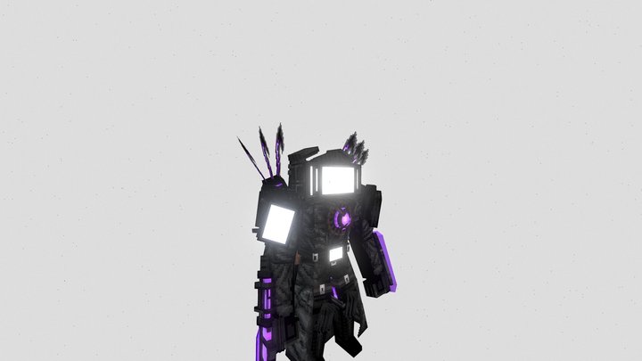 Titan TVMan Updated skibidi toilet Minecraft