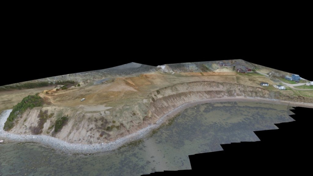 Norris Point Delta 2016 - 3D model by Geological Survey NL ...
