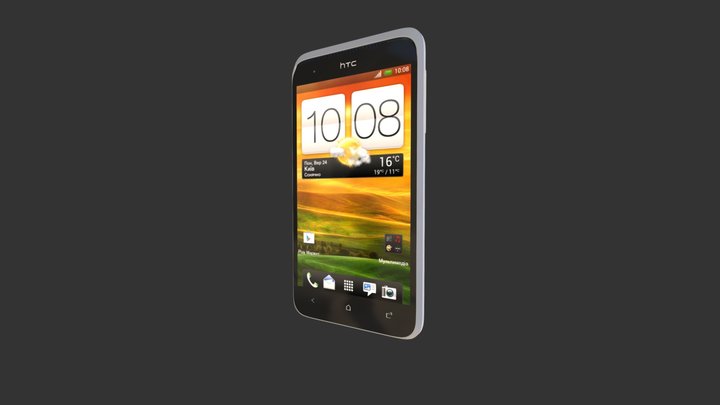 HTC Desire 400 3D Model