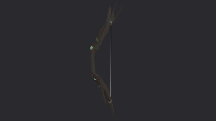Growing bow - WeaponCraft assignment 3D Model