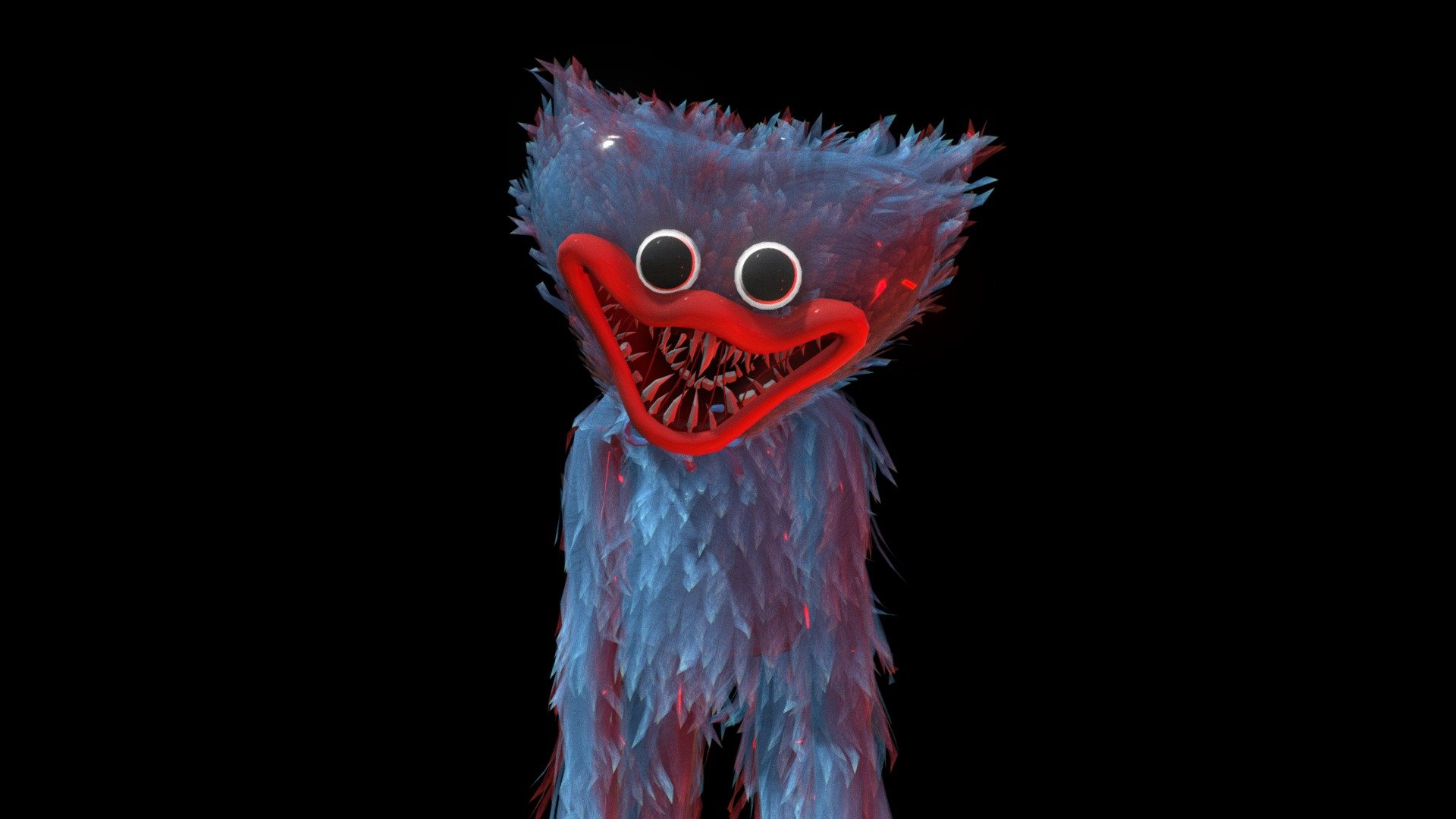 Huggy Wuggy (JUMPSCARE) - Poppy Playtime CH1 - Download Free 3D model by  Valcopp (@Valcopp) [b1553f6]