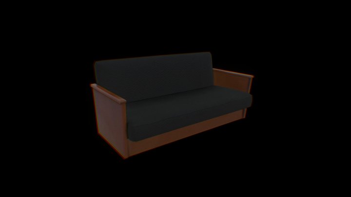 [Covv📌[Couch old] 3D Model