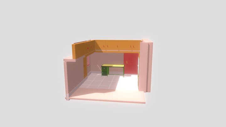 Home Interior Design 3D Model