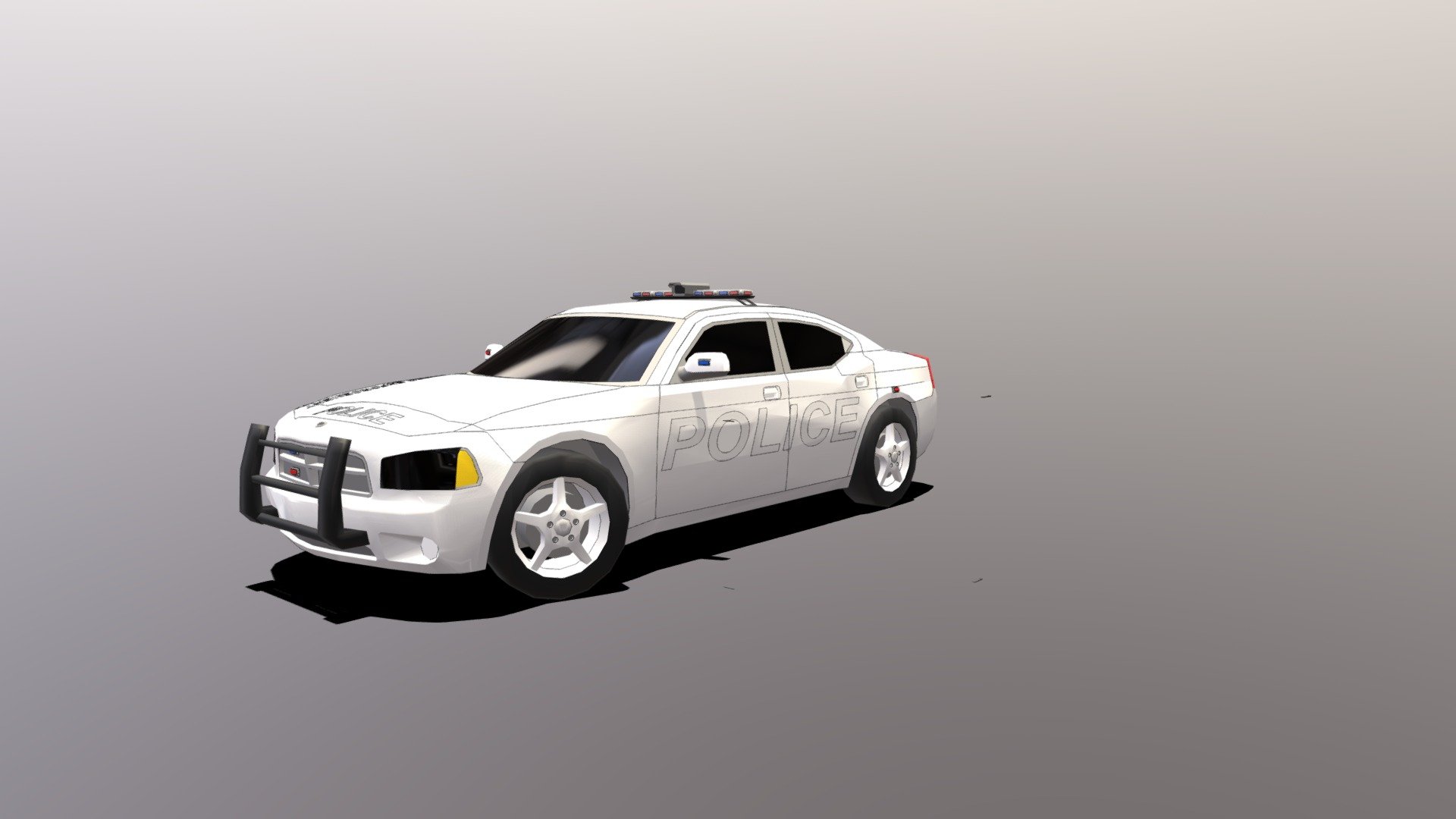 Dodge Charger 2009 Ghost Police