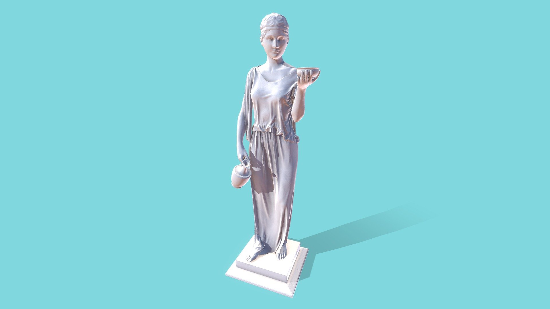 Statue Sculpture of Ancient Greece - 3D model by Zelad (@zelad3d ...