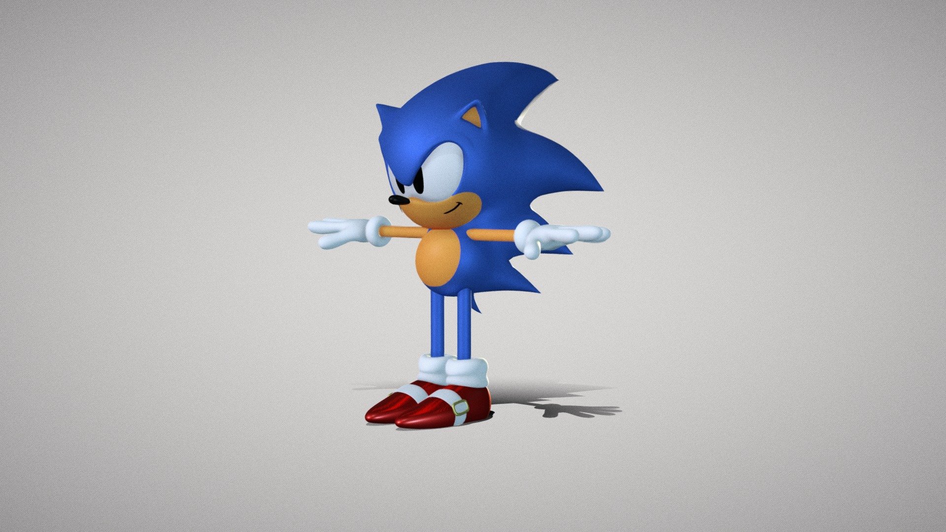 Yamaguchi Sonic Model 3d Model By Knola B15889b Sketchfab