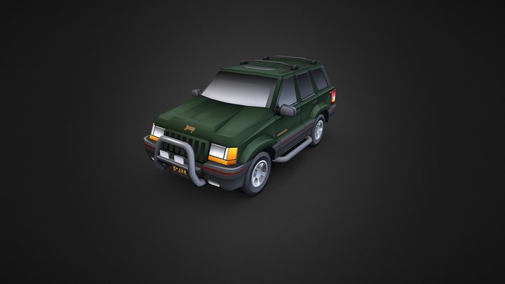 The Great Mohawk '95 SUV 3D Model