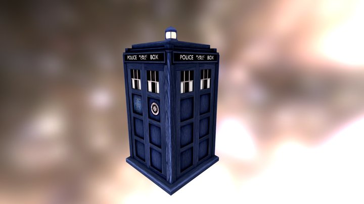 The TARDIS 3D Model